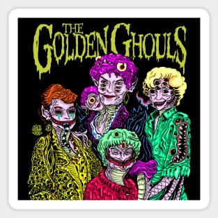 Golden Ghouls Sticker